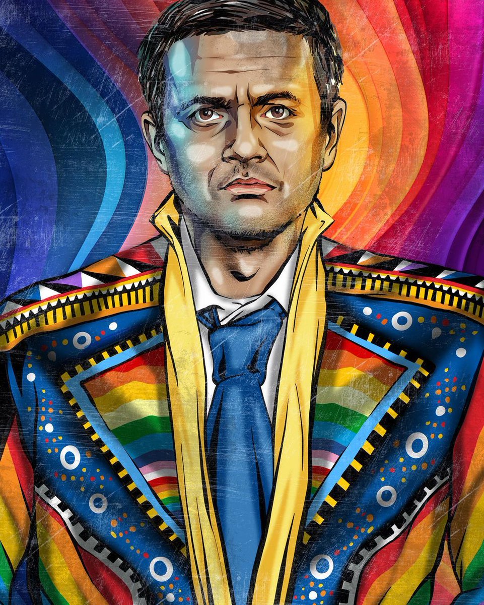 No other manager has had a career like José. And the first issue of @TheGafferMag_ captures The Special One’s career in all it’s glory. THREAD👇

🎨: <a href="/jjbrunstedt/">jonathan brunstedt</a>