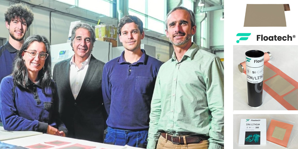 CDTI_innovacion's tweet photo. 💶 El CDTI Innovación invierte, junto con Grow Venture Partners, @BigSurVentures y Enion Venture Partners en #Floatech, spin off de @ImdeaMaterials, para impulsar las baterías de iones de litio con silicio🔋
➡️ https://t.co/SVPCkJWC5c
#AyudasCDTI #innovación #pymesinnovadoras https://t.co/spn4a1ZgPg