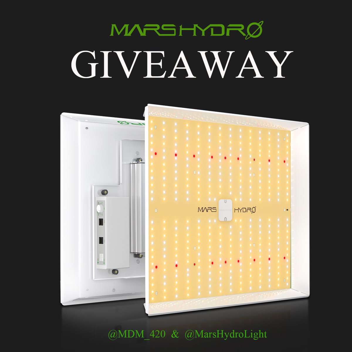 Doing my 1st giveaway every Follow me and @MarsHydroLight Like, Repost and tag 3 #Marshydro TS1000 giveaway 💚💚💚💚💚👊👽👍💚💚💚💚💚 USA only. Sorry about that