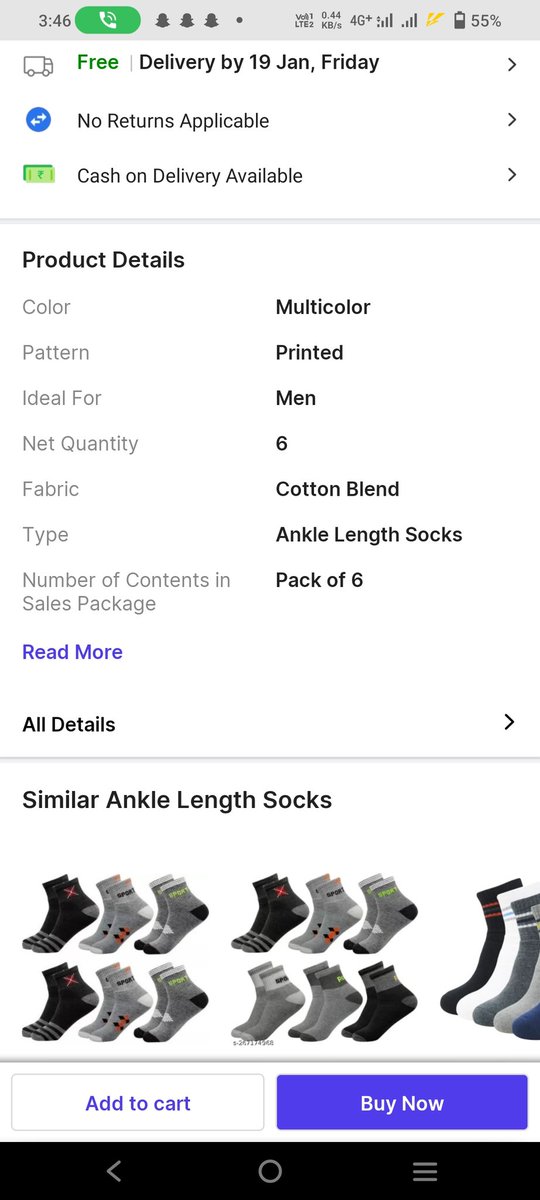 AHTXSHXM's tweet photo. Dear @Flipkart @flipkartsupport 
I Ordered These Pack Of Six Socks
&amp; Ordered 5 Items That Means 6×5 = 30 Pairs Of Socks But Only Received 5 Pairs https://t.co/3gvui6o99O