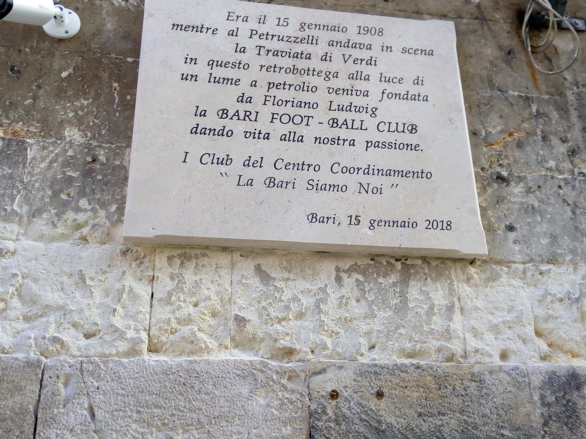 fcbaribrit's tweet image. So a happy 116th Birthday to @SscBari today. First English player to feature was #Barther salutation unknown. Quite a while till the next one #Rideout