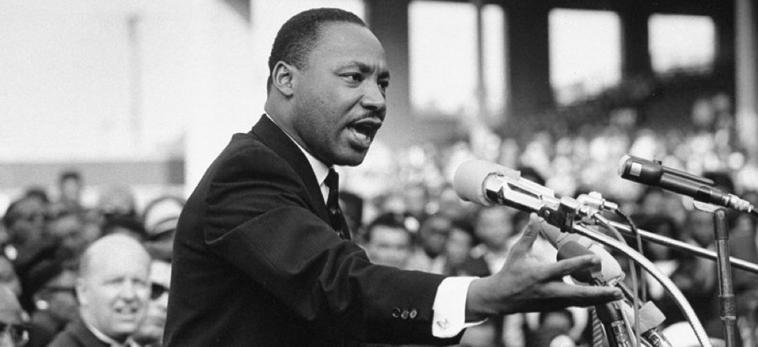 Today, we honor Dr. Martin Luther King Jr., an American leader whose faith & courage moved our Nation toward a more perfect union. Dr. King inspired a movement that changed the course of American history & his example inspires us still today. #MLKDay