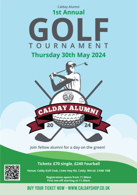 🏌️‍♂️⛳ Join us for the Alumni Golf Day! ⛳🏌️‍♀️

📅 Date: 30th May 2024
📍 Location: Caldy Golf Club

🎟️ Buy your tickets now: caldayshop.co.uk/collections/ev…

#AlumniGolfDay2024 #CaldyGolfClub #Reconnect #GolfDayFun