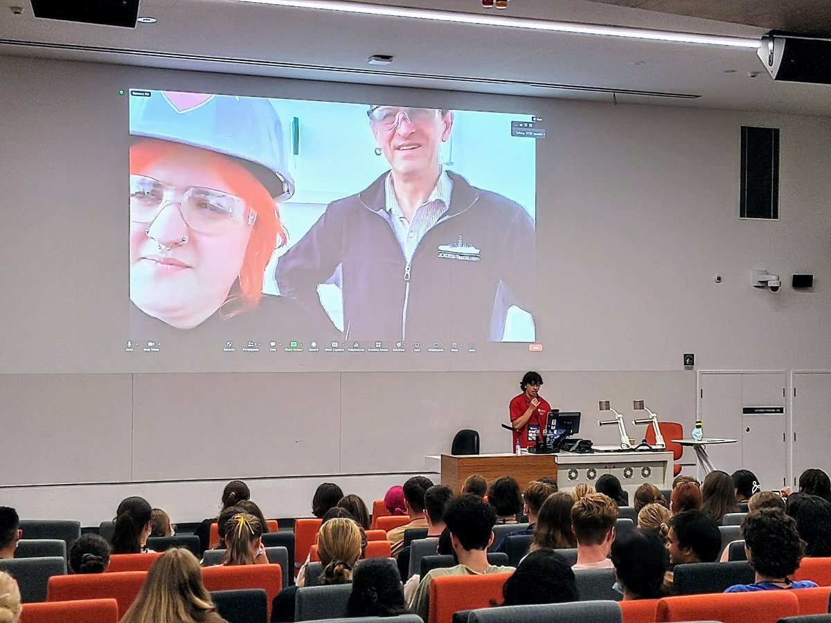 ANZIC (@anzic_iodp) on Twitter photo The #ANZICmasterclass has kicked off with a welcome dinner and a ship-to-shore with <a href="/TheJR/">JOIDES Resolution</a> #IODP #Exp401
We are excited bring these amazing students from across Australia, New Zealand and the world together to gain unquie marine geoscience skills! The #ANZICmasterclass has kicked off with a welcome dinner and a ship-to-shore with <a href="/TheJR/">JOIDES Resolution</a> #IODP #Exp401
We are excited bring these amazing students from across Australia, New Zealand and the world together to gain unquie marine geoscience skills!