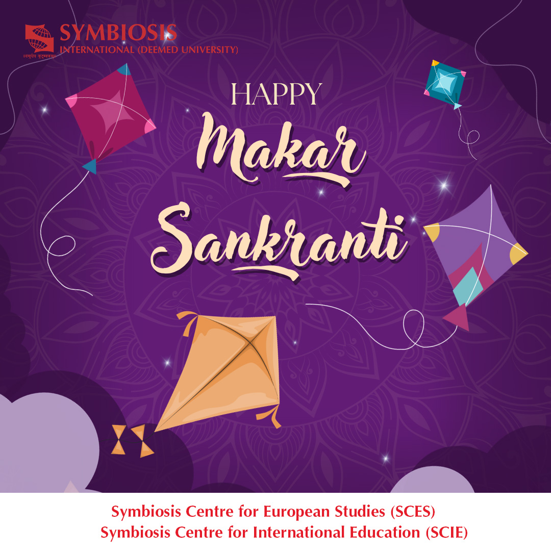 Let the kites of your dreams soar high in the sky of success. Wishing you a Happy Makar Sankranti! #MakarSankranti #MakarSankranti2024 #kites #dreams #success #EU #India #IndiaEU #SCES #SCIE #SIU #symbiosis #thinktank