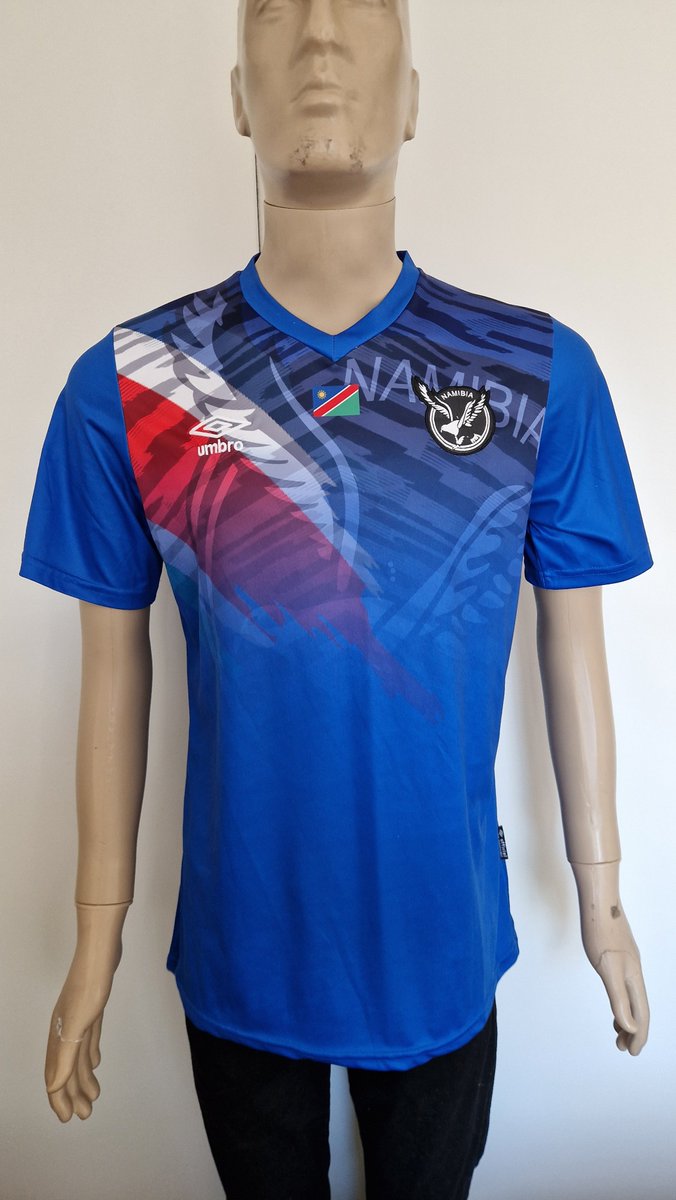 2021-2022 #Namibia Alternative Shirt: Size L  
Available to buy from @shirtstopcorner. t.ly/FhlnL

#TeamBrave #ProudlyNamibian #Namibians #AFC #AFCON2023  #AFCON #AFCON23 #AfricanCupOfNations #TotalEnergiesAFCON2023  #TotalEnergiesAFCON #CAN2023  #jersey4sale