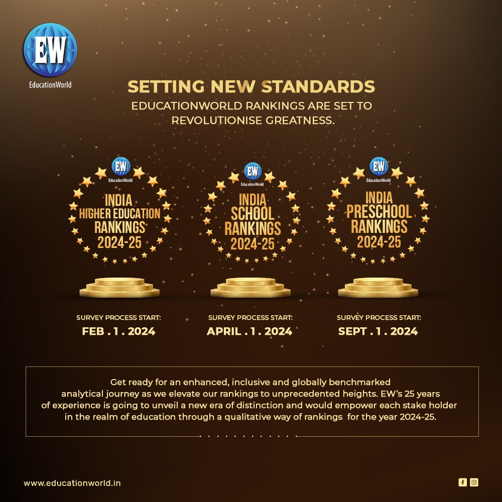 EW has exemplified excellence in delivering top-notch education news&amp;analysis.We have consistently set new trends,empowering individuals 2 contribute 2 creating a better world.Our enduring commitment 2 quality education has been a driving force behind r success for the past 25yr