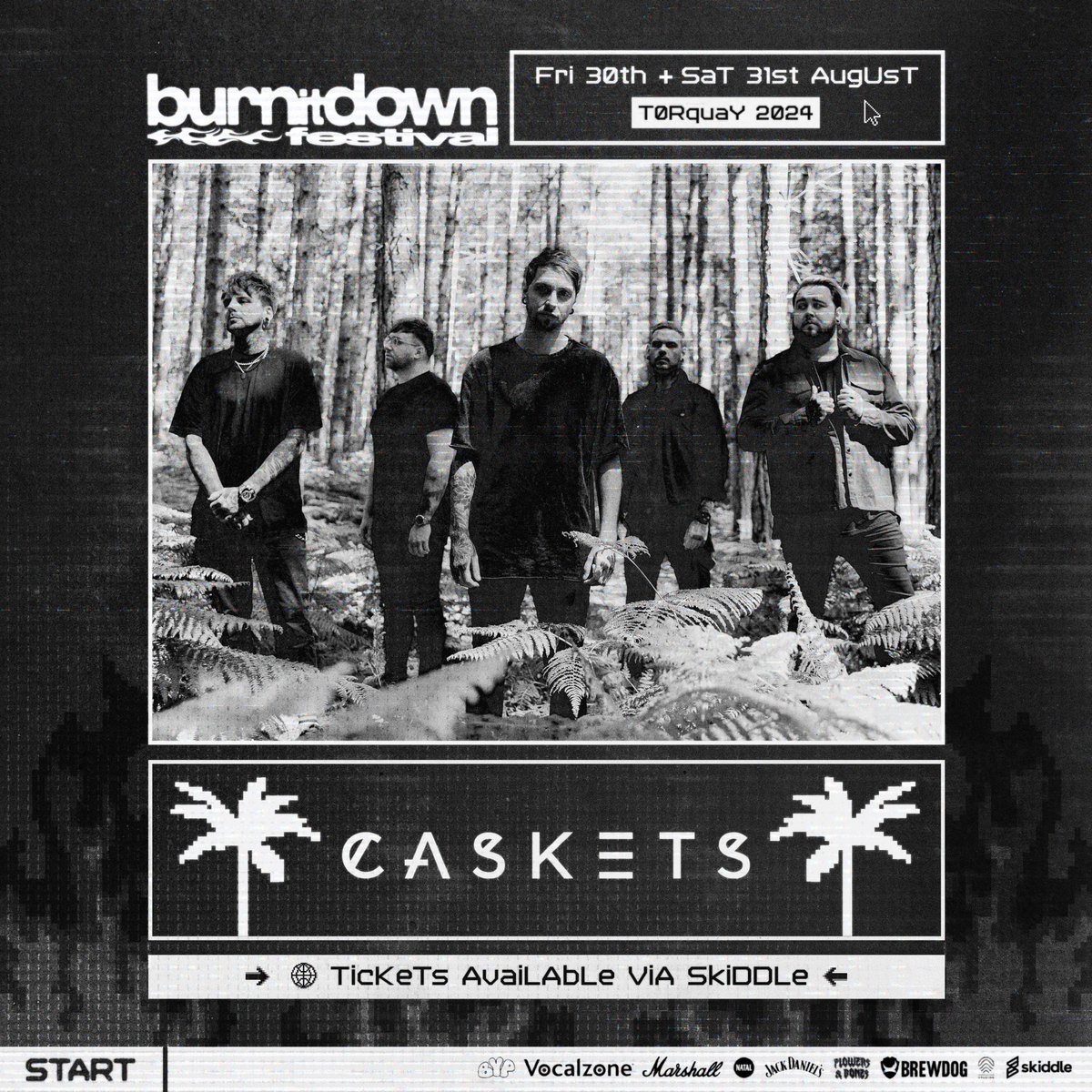 Stoked to be playing this years @BurnItDownFest - Tickets on sale this Thursday - 10AM