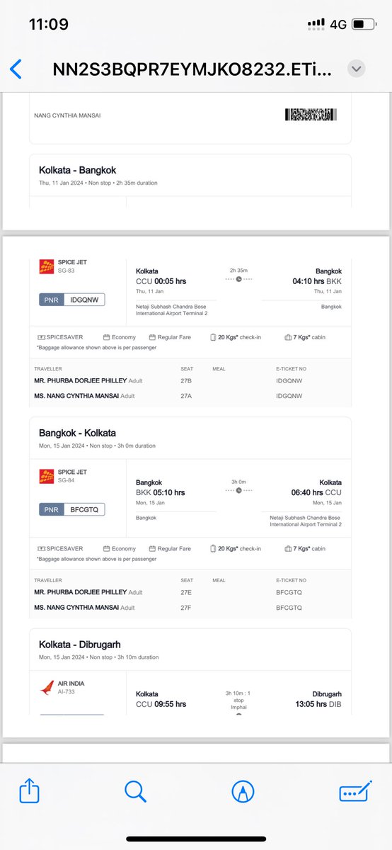phurbaphilley's tweet photo. Stranded and frustrated with a 6-hour flight delay by @SpiceJet, leading to a missed connection on my multicity ticket booked through @MakeMyTrip. Disappointingly, neither SpiceJet nor MakeMyTrip is taking responsibility. Stuck in between!! https://t.co/cmM0YAPyP8