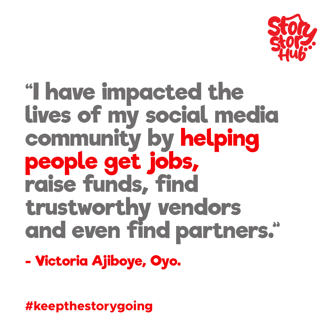 StoryStoryHub's tweet photo. Here is another proof that social media is beyond just views. Real impact happens on these digital platforms. #keepthestorygoing https://t.co/FtzdIDUWT4