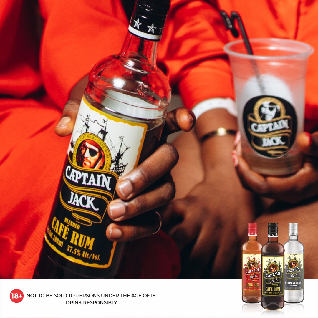 captainjackrum's tweet photo. Conquering Monday storms with the smooth seas of Captain Jack Rum

#captainjackrum
#captainjackrum_official
#rum #rumspirit #madeinnigeria
#drinks #drinkideas #cocktailsideas #drinkoftheday #lagoscocktail https://t.co/IoCWBBnv6t