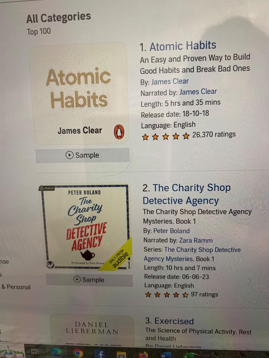 Number 2 in #Audible  this morning! <a href="/JoffeBooks/">JOFFE BOOKS</a> <a href="/lblaUK/">Lorella Belli Agency Ltd</a>