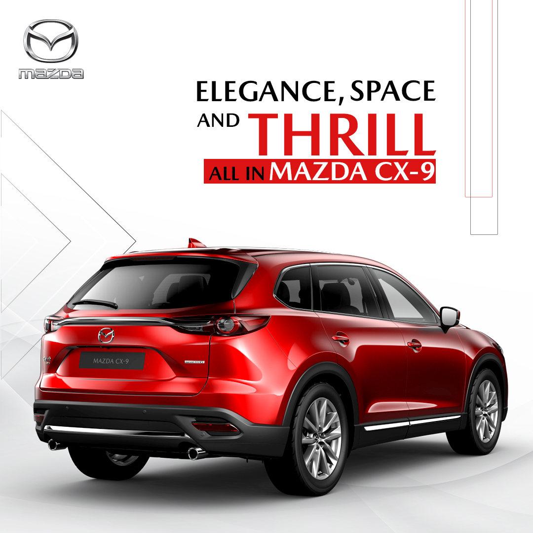 The Mazda CX-9 is a perfect blend of elegance, space, and thrilling performance. Its 7-seater design ensures space for all, while the turbocharged engine promises exhilarating drives.
#Mazda #Oman #MazdaSUV #drivemazda #Muscat #mazdasafety #MazdaExperience #Mazdaperformance #CX9