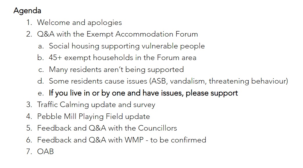 SPS_Forum's tweet photo. Here is the agenda for the open meeting on January 23rd 2024 at 7:30pm. Refreshments available! https://t.co/46SUSJQMV5