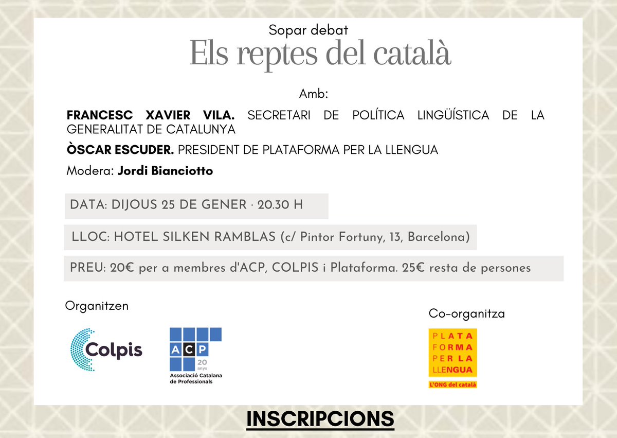 Col·legi Prof. Ciència Política i Sociologia CAT tweet media