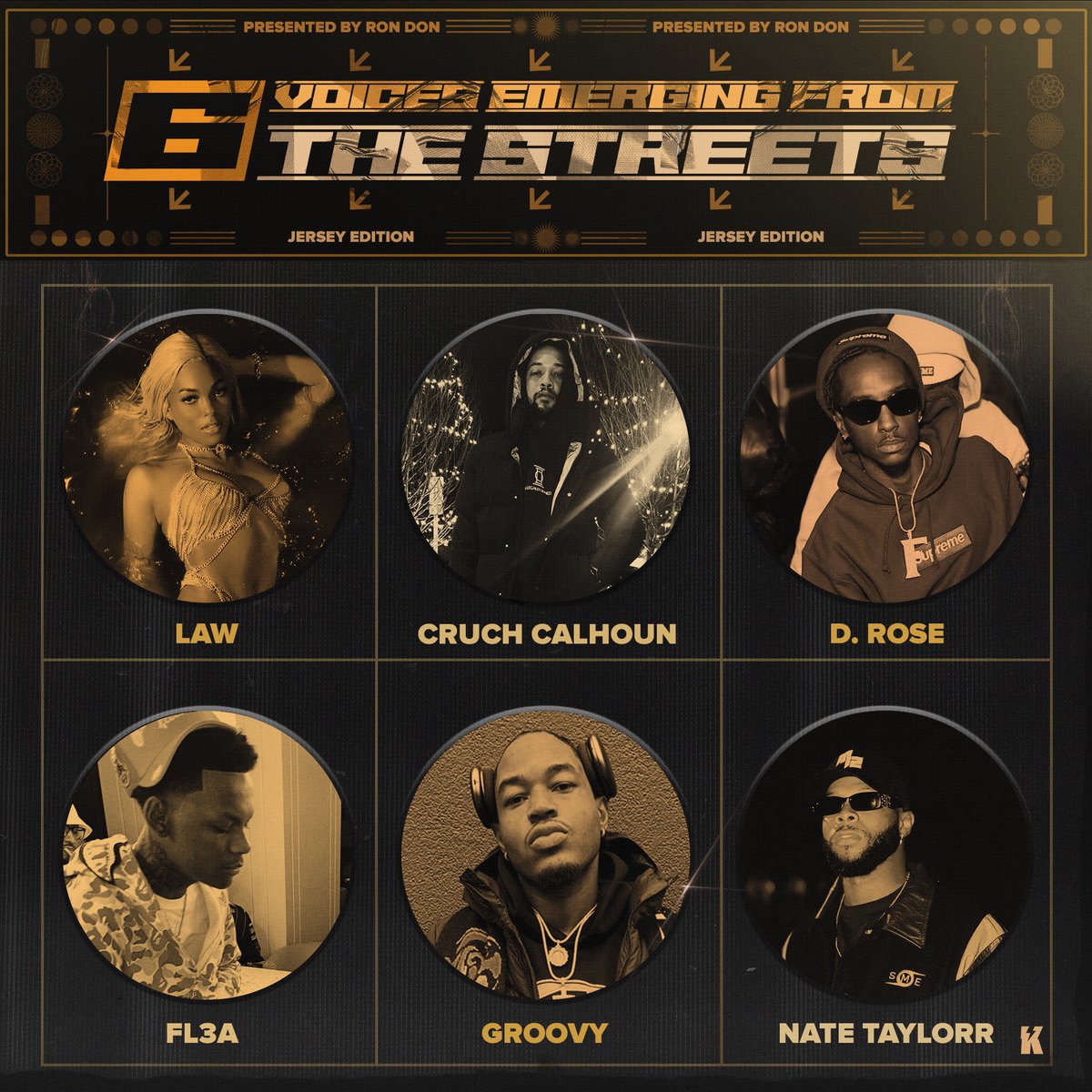 Top 6 Voices Emerging From The Streets (Jersey Edition) are poised to dominate the airwaves in 2024. 

Don't sleep on these artists – tap in now and be part of their journey to the top.