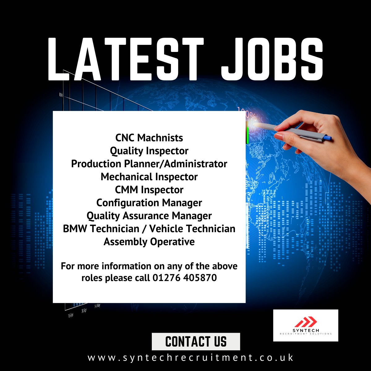 SyntechRec's tweet image. We don't believe in "Blue Monday"....
It's well known that the third Monday in January is dubbed 'Blue Monday' - allegedly the most depressing day of the year.
It almost feels like we are giving ourselves an excuse to feel miserable and sad. Choose your own mindset😁
#bluemonday