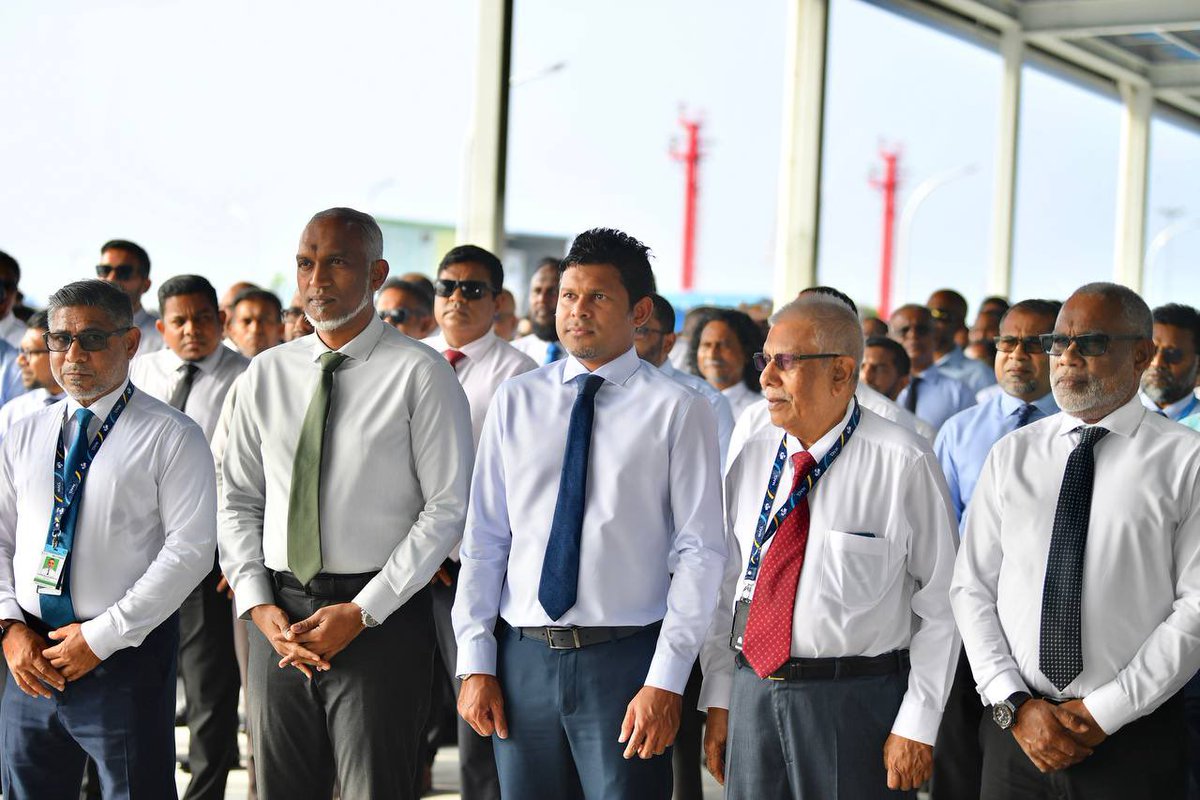President Dr <a href="/MMuizzu/">Dr Mohamed Muizzu</a> inaugurates the Velana International Airport's new cargo terminal, with three times the capacity of the previous facility. 

The President recently launched the megaproject aiming to accommodate 25 million passengers and modern amenities in VIA.