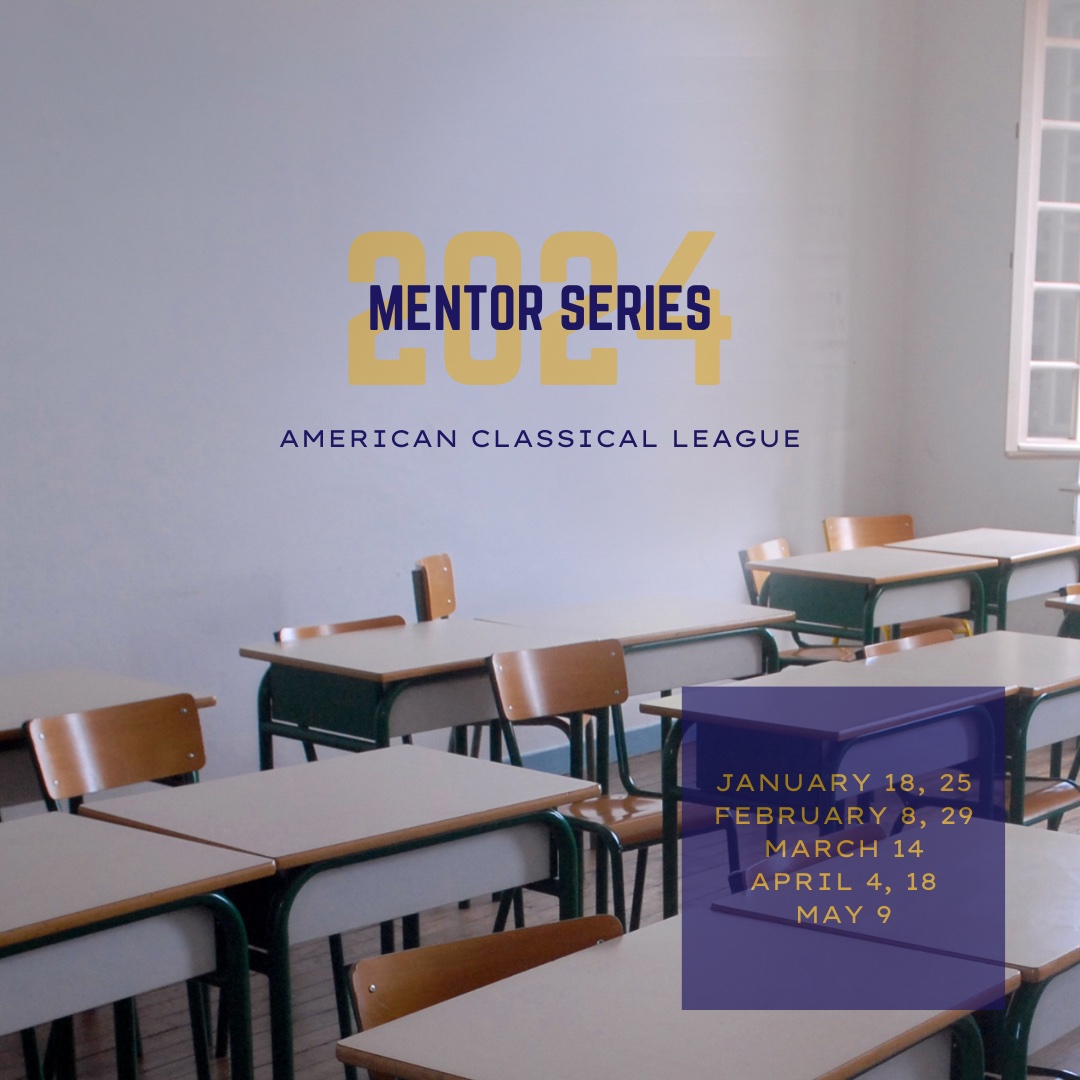 ACLClassics's tweet photo. ACL's Mentor Series is back for 2024!  Join us Thursday, January 18, 7:30 PM EST, to connect with colleagues, crowd-source common issues, &amp; receive guidance from a cohort of veteran Latin &amp; Classics teachers. Zoom link in Open Forum:  https://t.co/hRKNyLK1Xl. https://t.co/LV2PgtjPHm