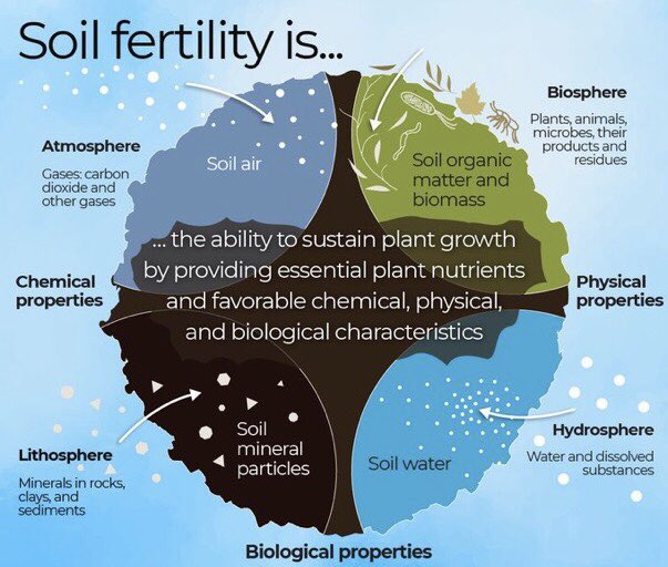 Regenerative practices in farming and food production are essential to maintaining soil health.  #SoilForLife #SoulHealth