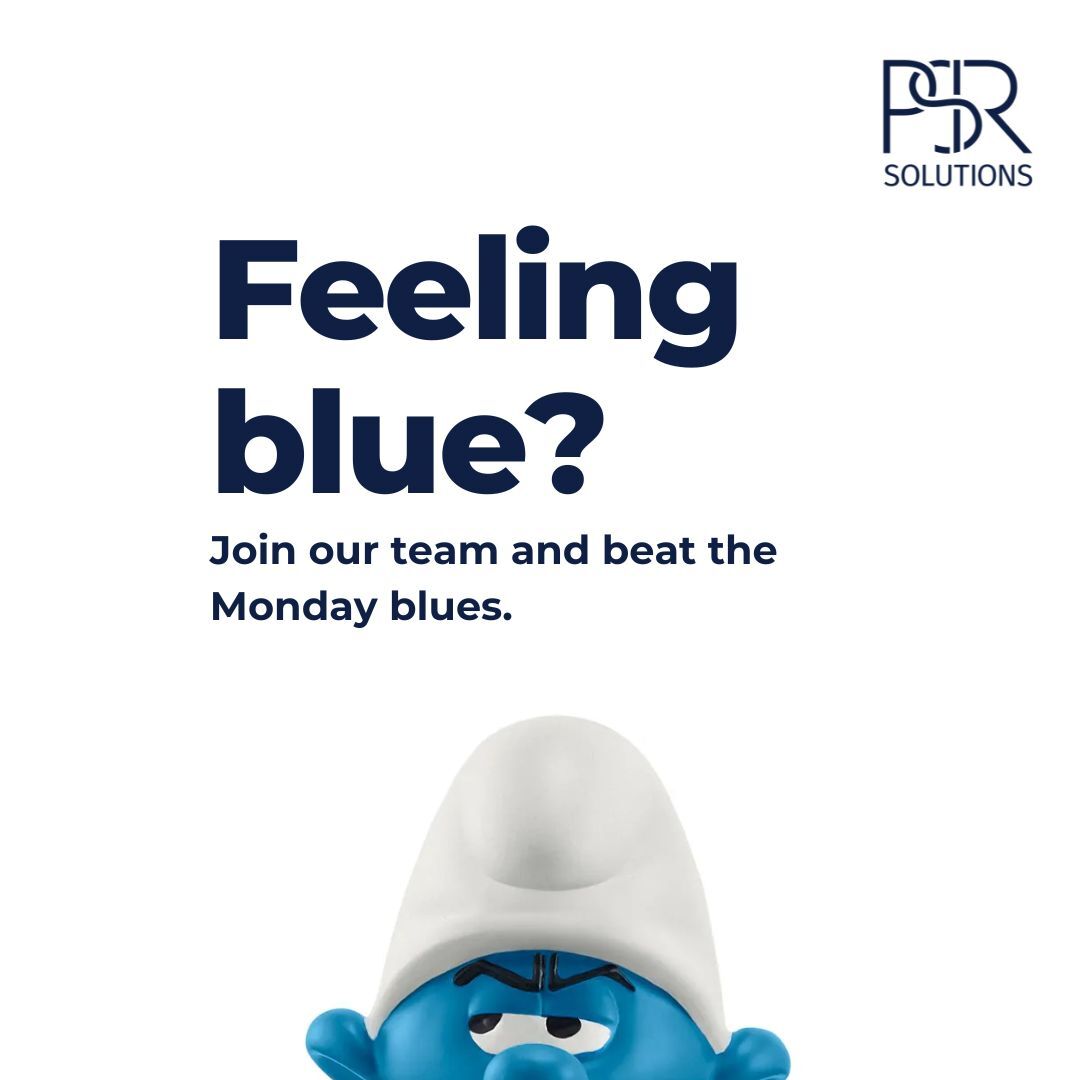 PSR_Solutions's tweet photo. Turn #BlueMonday into an opportunity! 
 
Join our team in Stafford (HO), Birmingham, Sheffield or Southampton! Click the link below to read more about the role and to apply. 

To find your next opportunity, click the link below.
🔗https://t.co/k5kb6HaT0A https://t.co/ttKCpOFtXn