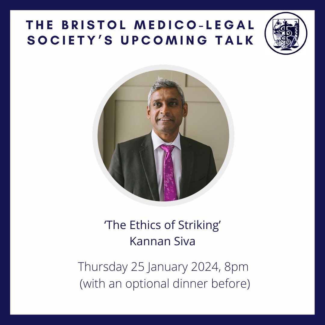 BrisMedLegSoc's tweet photo. We are looking forward to welcoming Kannan Siva to speak. Interested in attending? Please get in touch to RSVP. https://t.co/5GUv8K0P8j