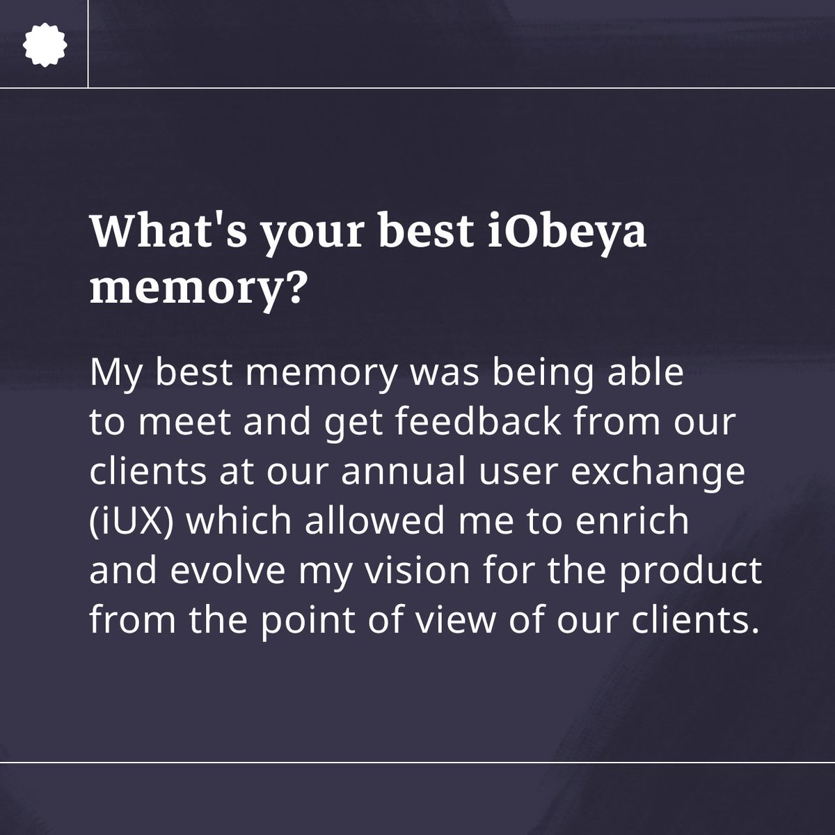 iObeya's tweet photo. 👋 Happy Meet the iObeyan Monday! This week's featured colleague is Shantam Sharma from our product department. 
#WeAreiObeya https://t.co/y3xnlW163O