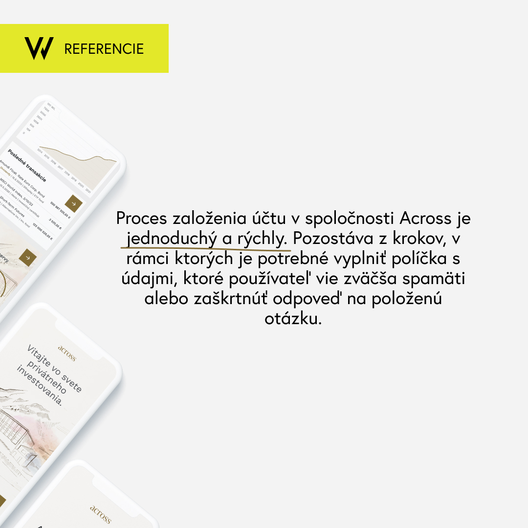 webikon's tweet photo. Naša aplikácia Across bola hodnotená v teste založenia účtu u obchodníka s cennými papiermi*. 🚀 

*Test vyhotovil Market Vision Slovakia s.r.o., cieľom UX projektu bolo zdokumentova a porovnať online procesy založenia investičného účtu u vybraných obchodníkov s cennými papiermi. https://t.co/RxLUUcJn3L