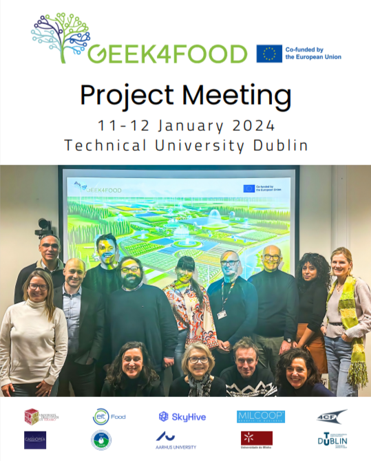 4CF_foresight's tweet photo. @Geek4Food_EU, @EUErasmusPlus endeavour, advances into its next chapter at an assembly hosted by @WeAreTUDublin which united our team with #Nemos and #Convene + held a workshop by @bartek_frack of @4CF_foresight 'The #Futures of the #FoodSystem Transition by 2040.' https://t.co/NfywB8aMLK