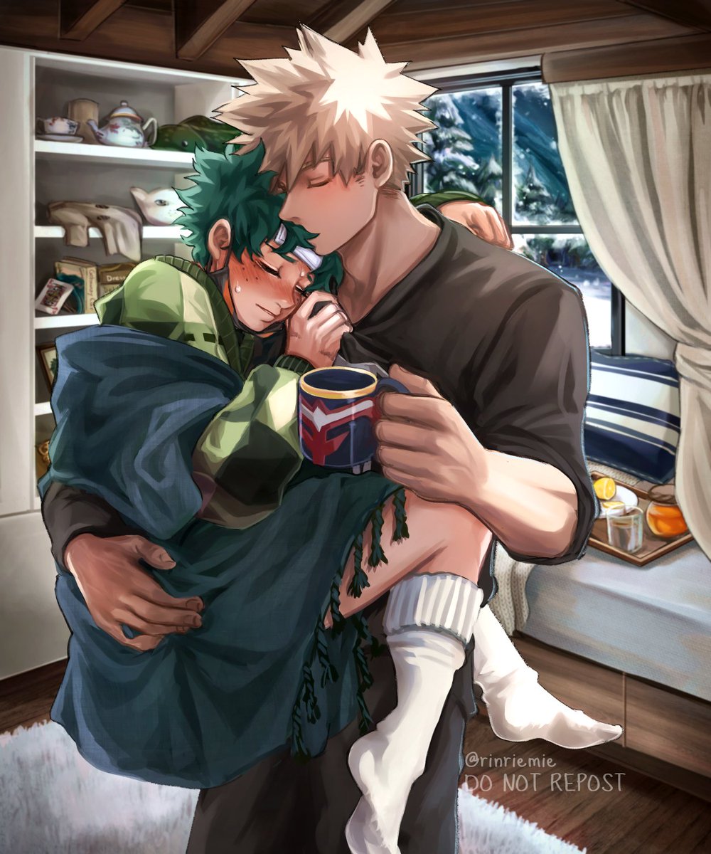 He's a bit clingy when he's sick 🤧 Domestic bkdk (part 5)