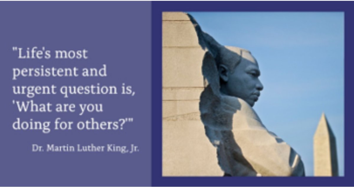 Today, we honor the legacy of Dr. Martin Luther King, Jr., whose powerful words and tireless efforts continue to inspire positive change.