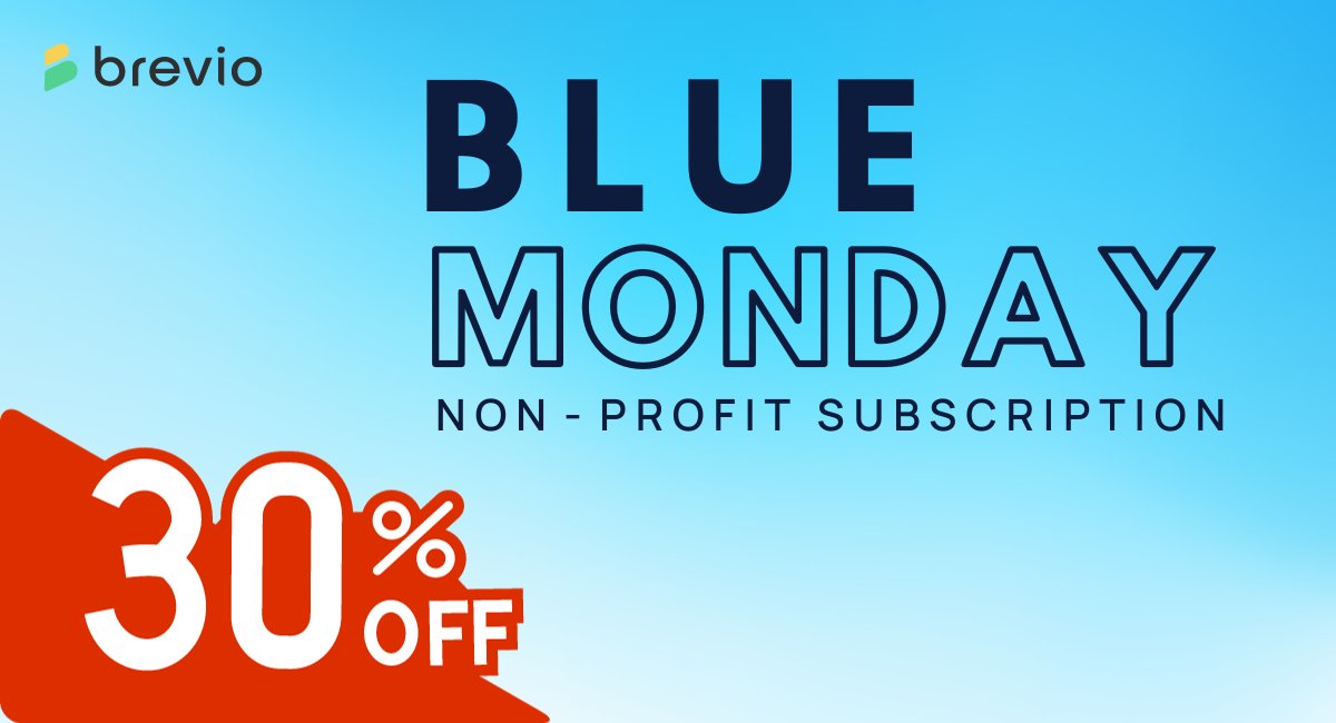 hellobrevio's tweet photo. 😄💙 Is it really a Blue Monday when you can get 30% off on Brevio? Turn those blues into a cause for celebration! 🎉🚀 Deliver your fundraising targets with ease by uncovering new funding opportunities you never knew existed!  📝💼

Find out more: https://t.co/vZwOt29bHe https://t.co/3dcPjj6n9p