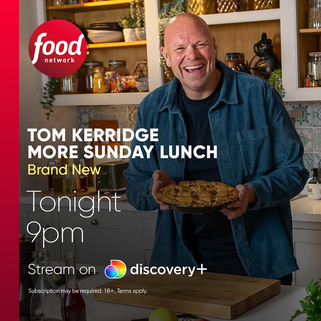 Brand new #MoreSundayLunch with @ChefTomKerridge starts TONIGHT at 9pm!