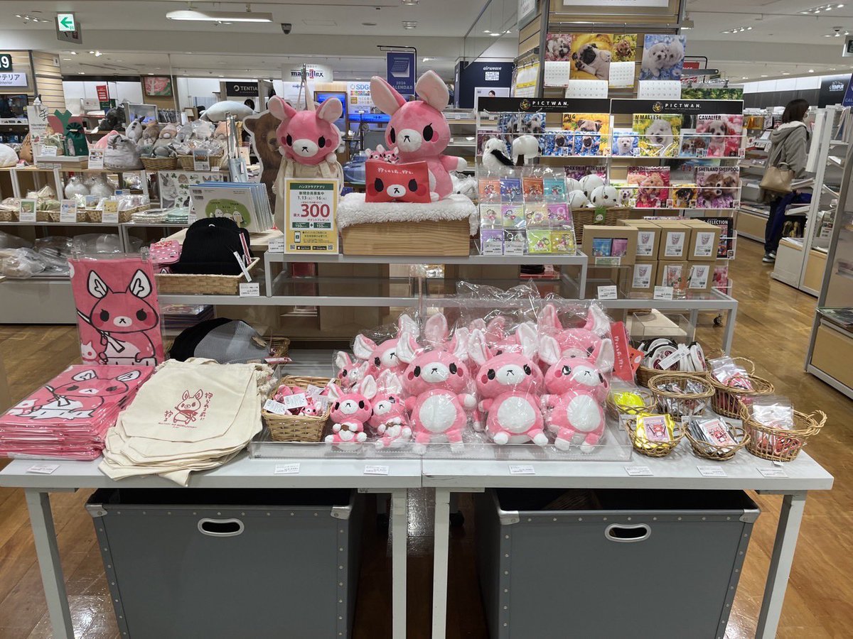 dailymomijichan's tweet photo. ハンズ大宮店店さん、もみじちゃんグッズも置いていただいています🎀
よろしくお願い致します🎀
#またぎのもみじちゃん #Huntingdeer https://t.co/t51ZEL7DRp