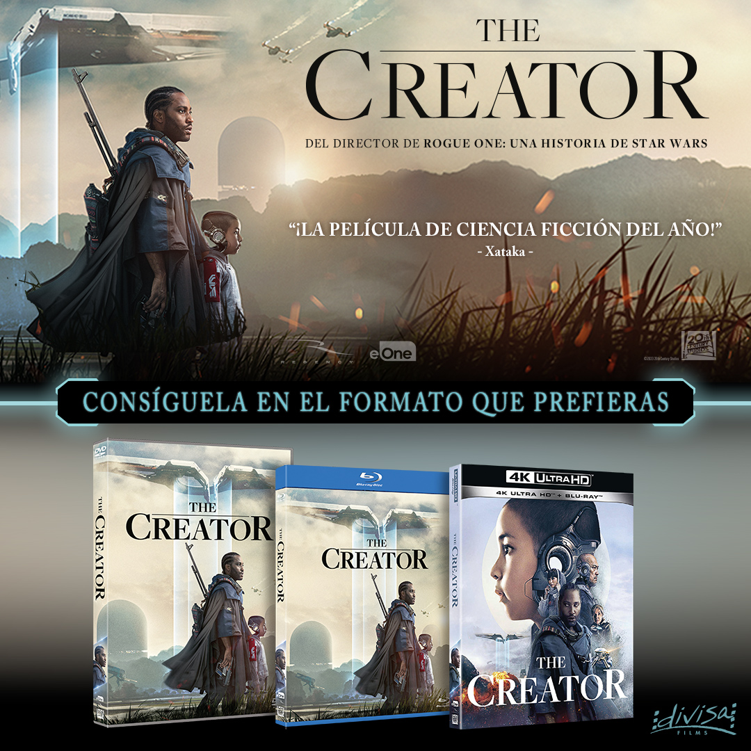 35milimetros_es's tweet photo. ‼️#SORTEO‼️

¡2 PACKS #4KUltraHD de #TheCreator! 📀 ¡Ya a la venta!

👍🏻 RT + FOLLOW + MENCIÓN a un amigo

👉🏻 ¡Síguenos! @divisahomevideo  y @35milimetros_es

⏰ Fin: 22/1 a las 10:00 h.

🍀 ¡Mucha suerte! 🍀

Más info: https://t.co/eSPFyf0ddP https://t.co/m6puXZqrOz