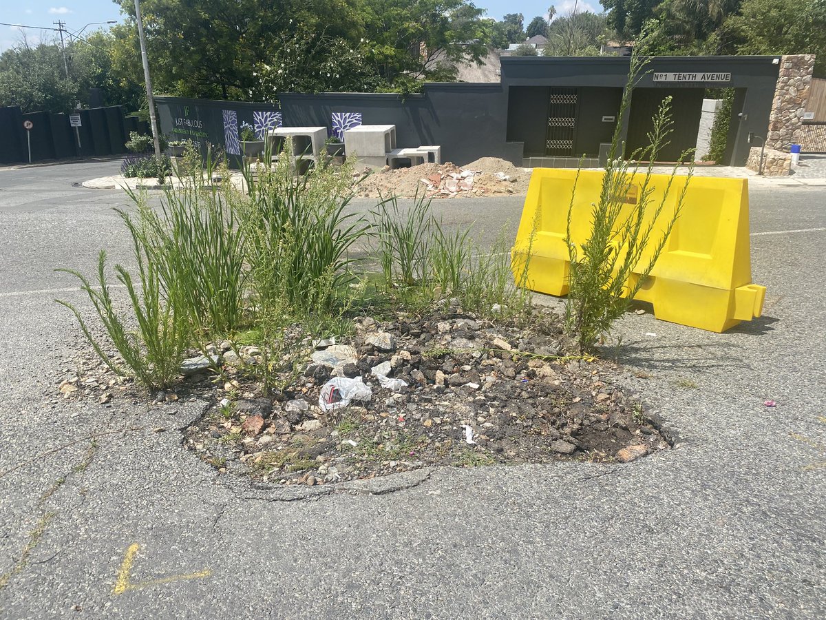One of my favourite JHB potholes. Coming along so nicely.