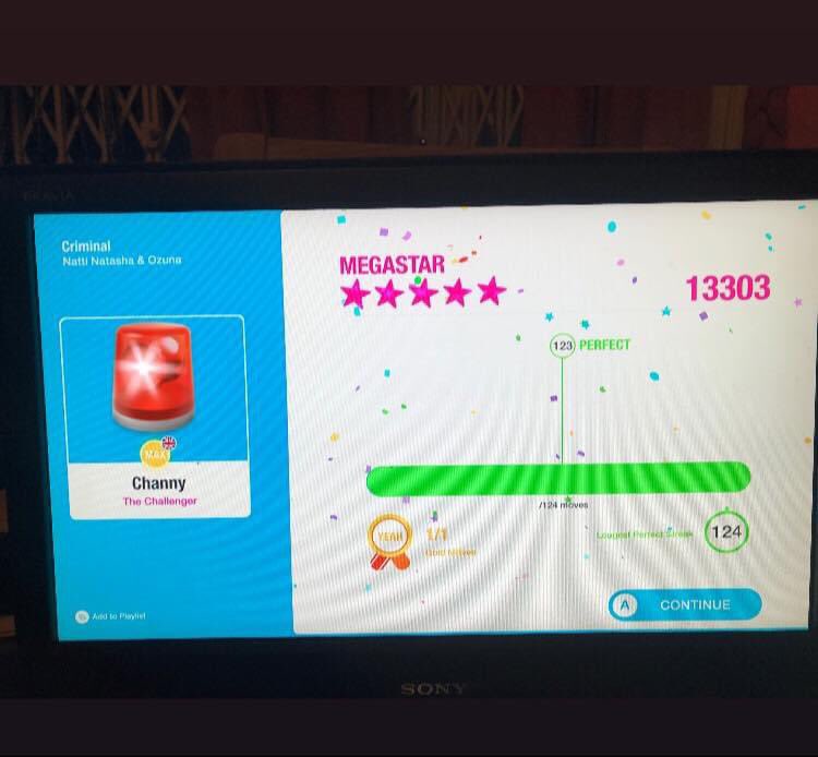 mcflybiggestfan's tweet photo. I got a full perfect and dancer of the week on criminal on just dance unlimited #justdance #justdance2019 #justdanceunlimited #justdance2022 #fullperfect #danceroftheweek #13k #criminal #ubisoft #xboxone #kinect https://t.co/sNyvgQvsdR
