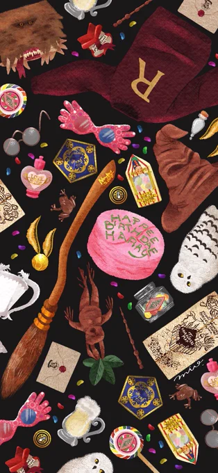 ‍🪄🧙️ハリーポッター待ち受け🍭🍫