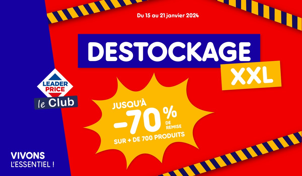 Le Club Leader Price tweet media