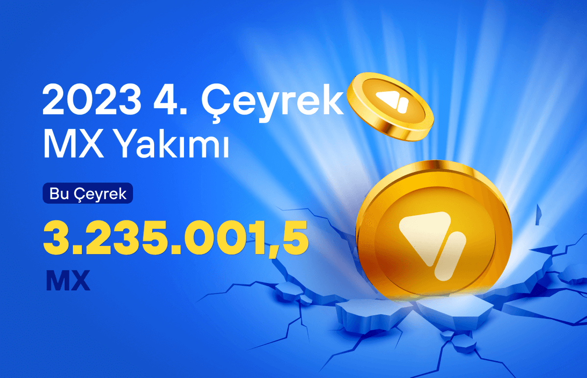 Mexc 4. çeyrekte ettiği karın büyük bir kısmıyla $MX yakımı gerçekleştirdi. Bu yakımlar $MX arzını sürekli azaltarak fiyata olumlu etki ediyor. Boğada güzel ataklar yapacağına inanıyorum.