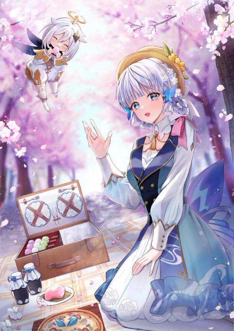 pixivisionさんのピクニック特集にてこちらのイラストを紹介して頂けました ありがとうございます!