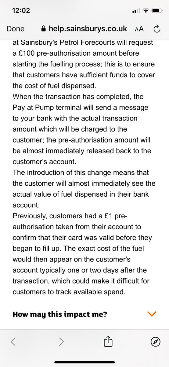 StuartPearcey's tweet photo. @sainsburys Sorry Matthew; that’s of no help. Your own web site says the money will be refunded ‘almost immediately’. (See below) It still hasn’t been. https://t.co/1lycIBbjlw