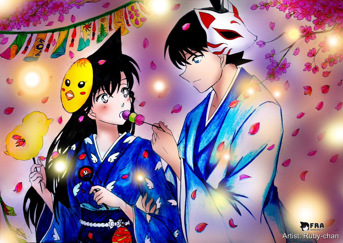 roobeyson's tweet photo. Shinichi&amp;Ran in my fanfiction universe <3
#ShinRan #HundredNightsOfIllusionDreams #FanRanAngelVietnam #RubyEldest
.
Warning: Please do not repost without permission https://t.co/X863HF3ZVJ
