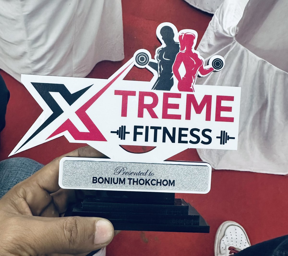 Grateful to Xtreme Fitness for honoring and joining me on every step of my wellness journey. Together, we have conquered milestones!