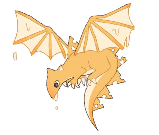 リニューアルチタゴン(チーズタベタベドラゴン)とNPCキュラクルさん。大して変わっておりません