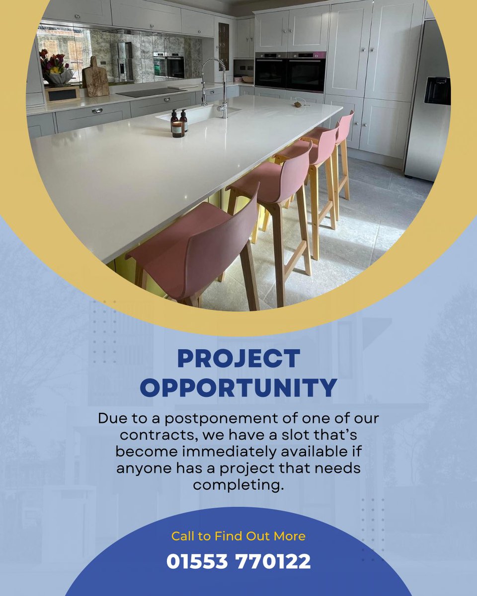 If anyone is interested then please give us a call on 📞 01553 770122, or alternatively, email us at enquiries@penistonuk.com 📧 
#pcsltd #construction #build #interiors #interiordesign #homes #renovation #refurbishment #kingslynn #norfolk