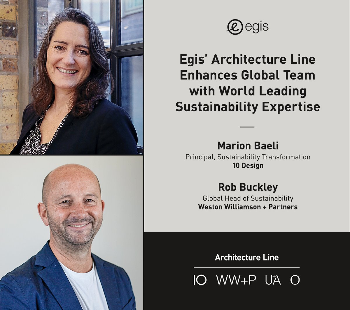 Weston Williamson + Partners (@ww_architecture) on Twitter photo Egis’ Architecture Line enhances global team with world leading sustainability expertise: Marion Baeli joins as Principal – #SustainabilityTransformation at <a href="/_10DESIGN/">10 Design</a> & Rob Buckley joins as Global Head of Sustainability at <a href="/WW_Architecture/">Weston Williamson + Partners</a>.
westonwilliamson.com/news-and-event… Egis’ Architecture Line enhances global team with world leading sustainability expertise: Marion Baeli joins as Principal – #SustainabilityTransformation at <a href="/_10DESIGN/">10 Design</a> & Rob Buckley joins as Global Head of Sustainability at <a href="/WW_Architecture/">Weston Williamson + Partners</a>.
westonwilliamson.com/news-and-event…