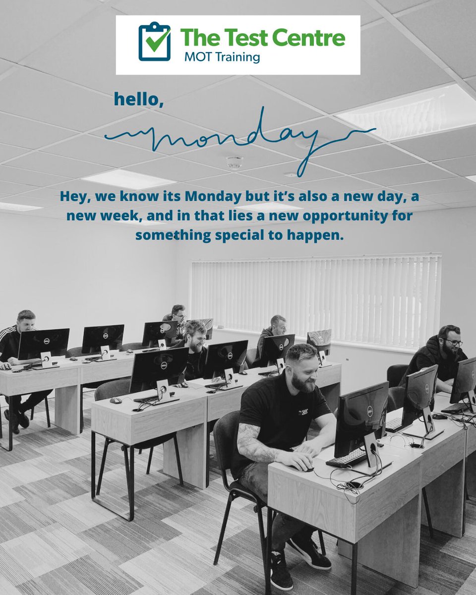 Wave goodbye to Blue Monday blues! 🌊🙌 
Today's the day to dive into something new &amp; exciting—unlock a skill that'll set your spirit soaring! 🚀 Your journey to an epic career starts with a single, thrilling step. Train with us and transform your Mondays into Milestone Mondays!