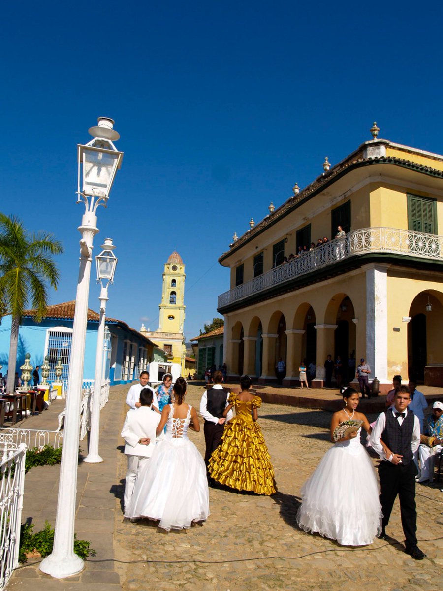 510 aniversario de uno de los tesoros patrimoniales de Cuba, La Santísima Trinidad, hoy Trinidad de Cuba, desde #CabaiguánEduca llegue nuestras felicitaciones 👏  al pueblo trinitario.#SanctiSpíritusEnMarcha #510TrinidadDeCuba