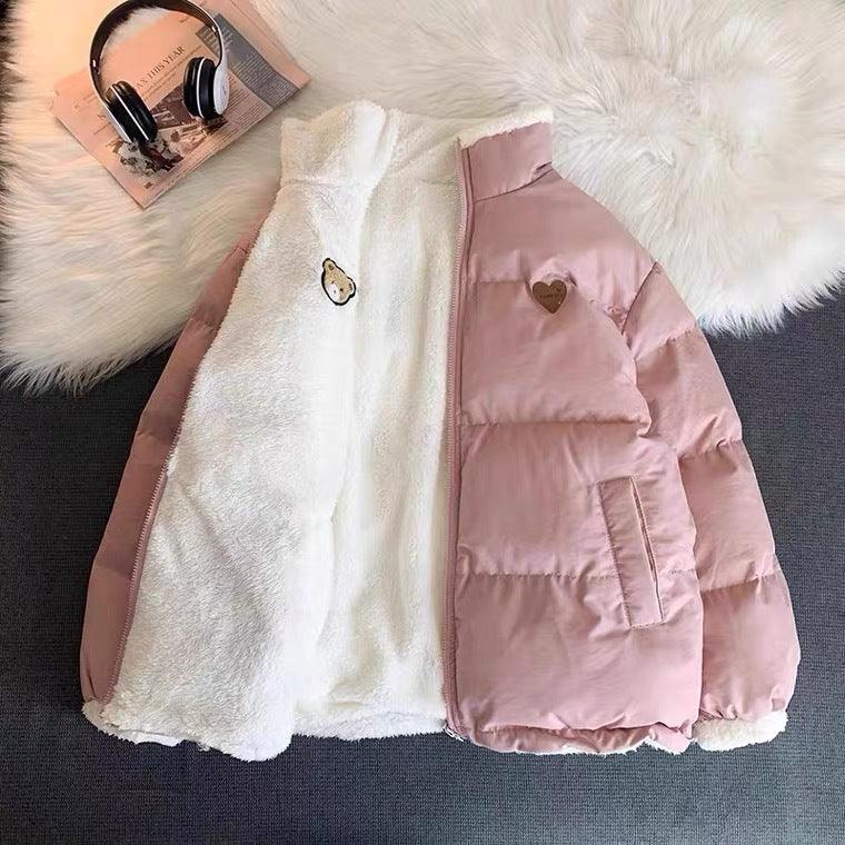 Pink or Yellow? ❤️Available now at mochishiba.com 📷#jacket #cute #kawaii #harajuku #harajukufashion #kpop #kuma #kawaiifashion #winterfashion #winterfashion2024 #comfy #kawaiistyle #kawaiidesu #anime #shopnow #ghibli #unique #japan #fluffy #kawaiiaesthetic #tokyofashion